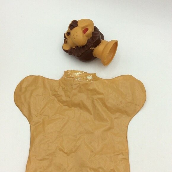 Vintage Wizard of Oz Warner Brothers Seven Arts Rubber Puppets Plastic Lot 4 - Picture 4 of 12